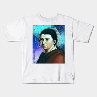 Friedrich Schlegel Portrait | Friedrich Schlegel Artwork 6 Kids T-Shirt